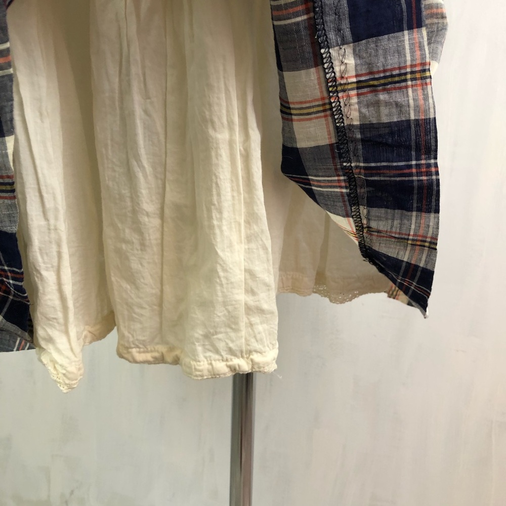 J.Crew Madras Plaid Layered Tank Dress 2 - Picture 4 of 5